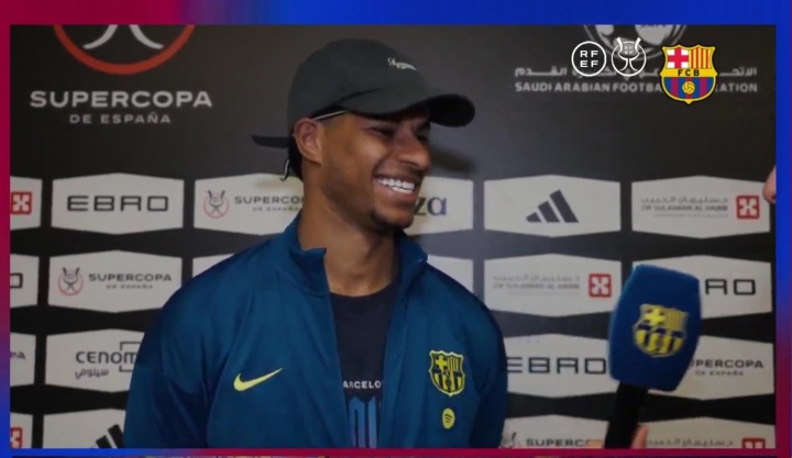 笑嘻了！拉什福德：这是我的巴萨第一冠，第一冠总是不可思议的